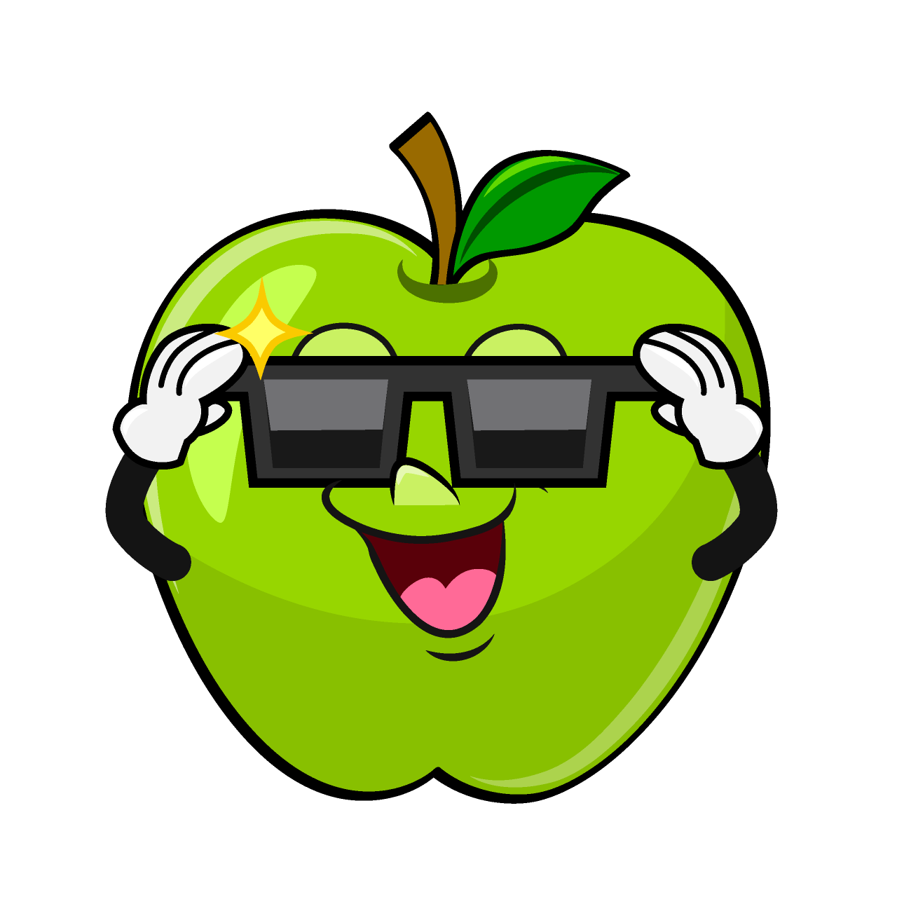 Cool Green Apple
