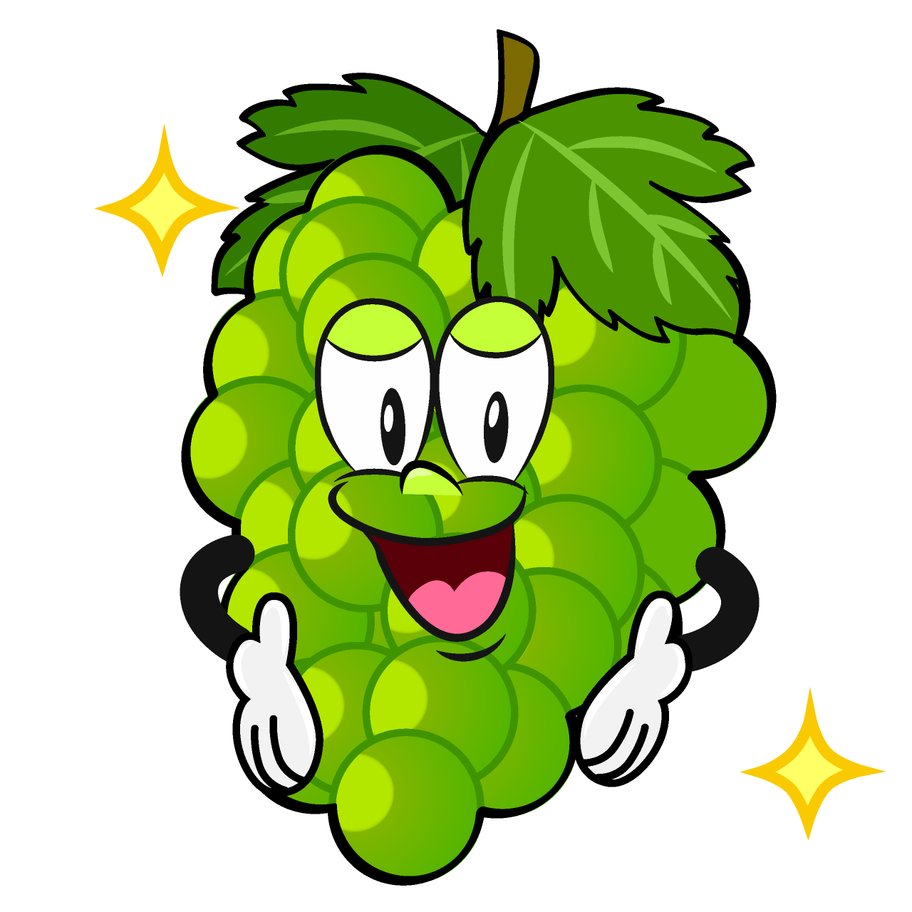 Glitter Green Grape