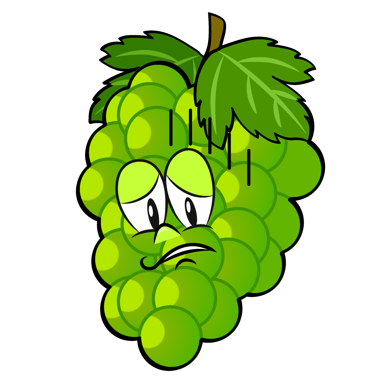 Depressed Green Grape