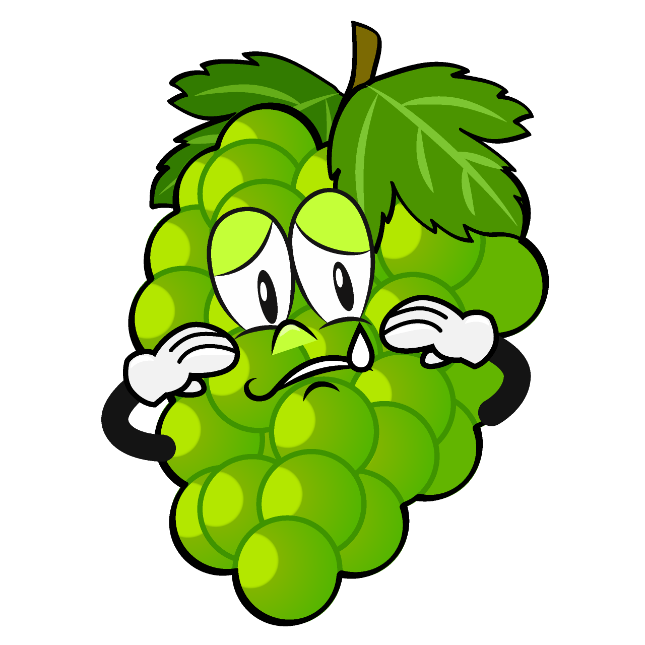 Sad Green Grape