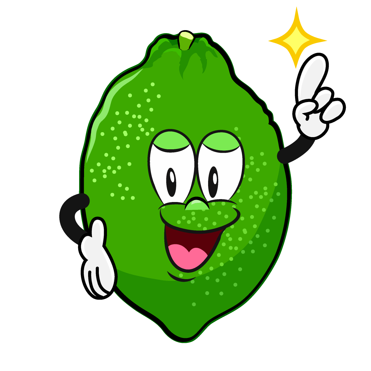 Posing Lime