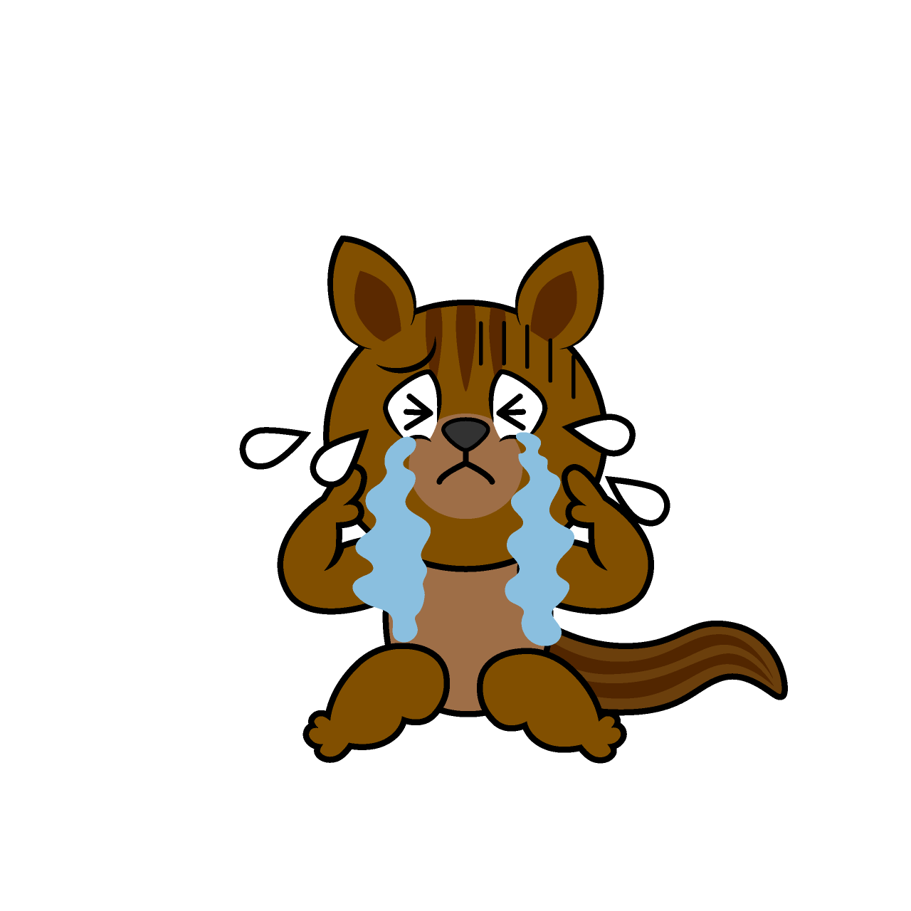 Ardilla Llorando