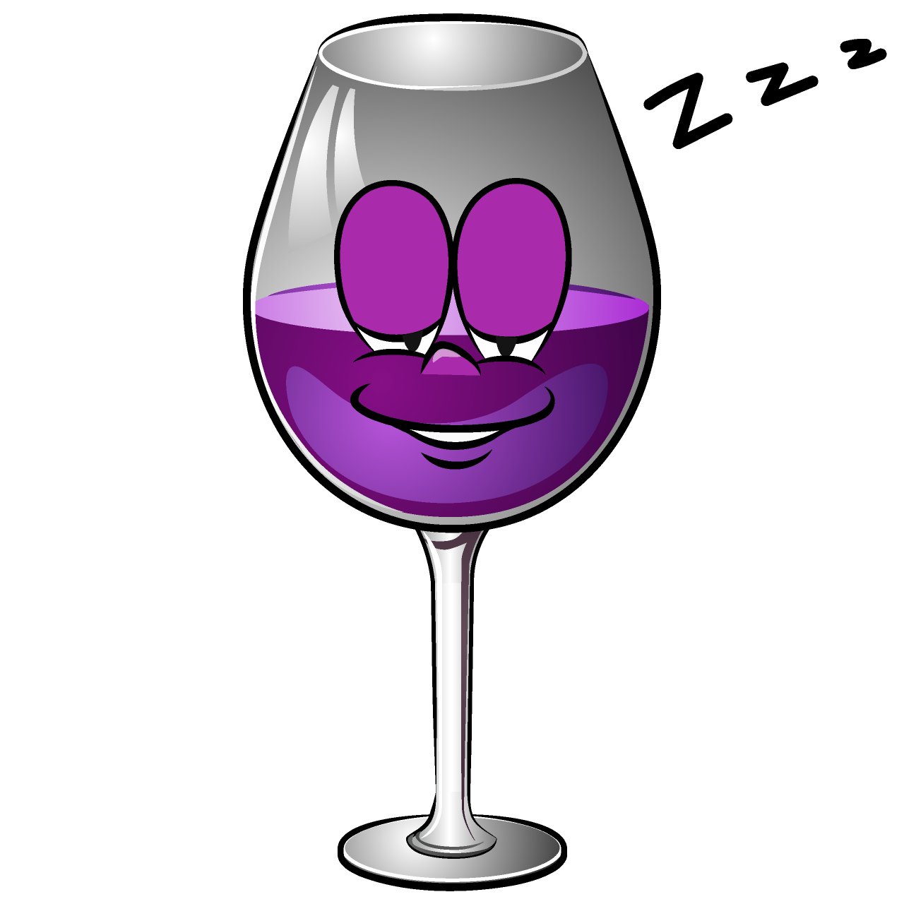 Copa de Vino Durmiendo