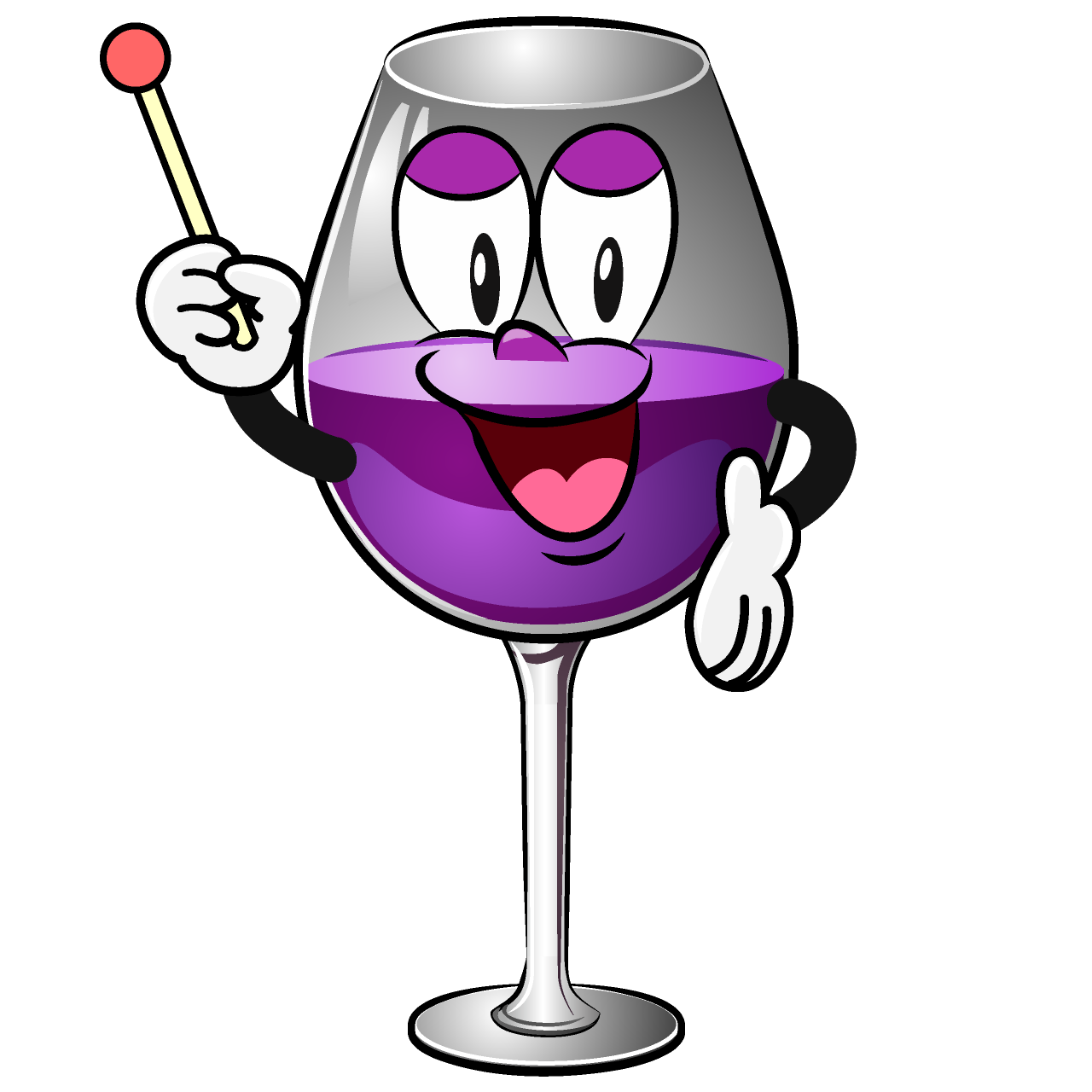 Copa de Vino Hablando