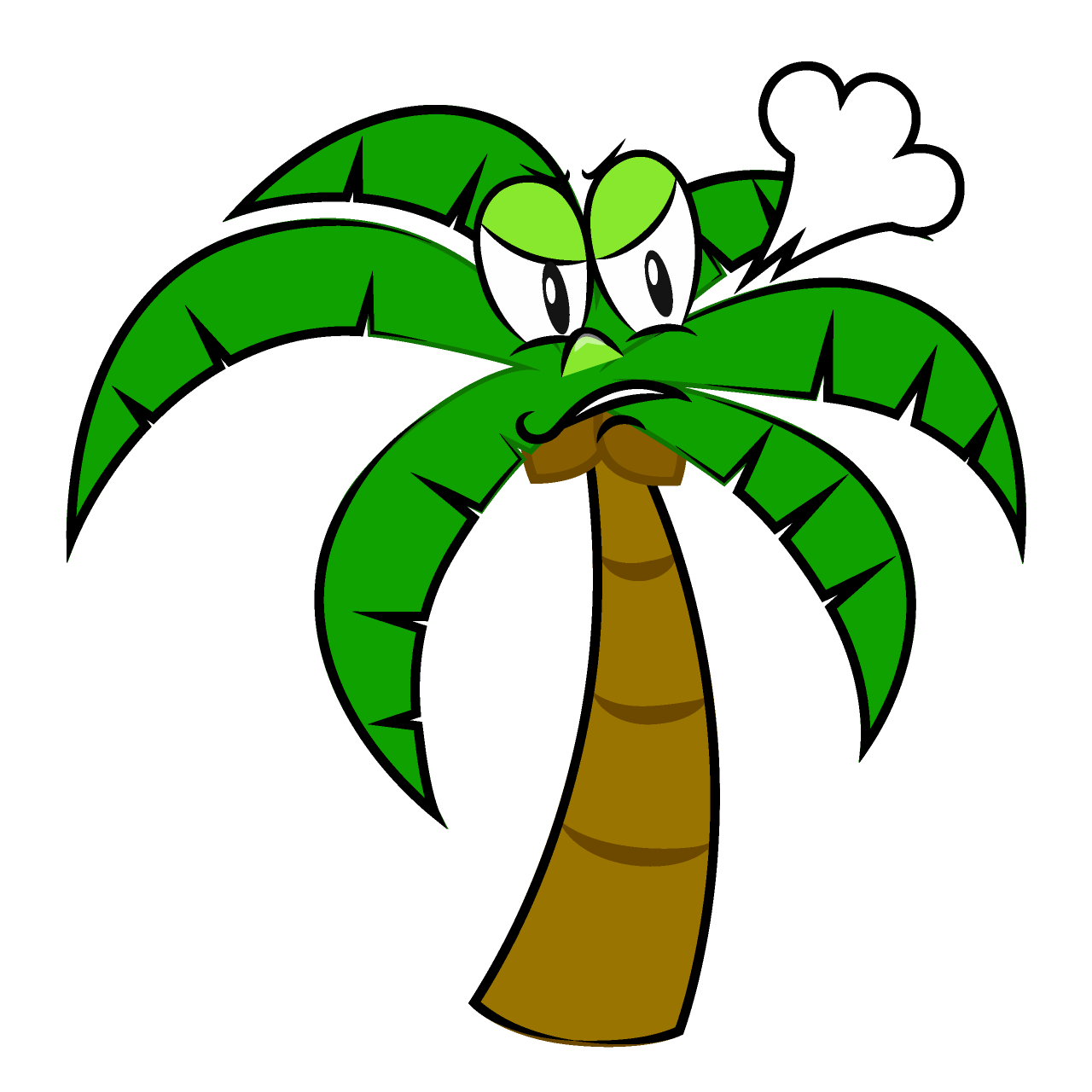 Palmera Enojada