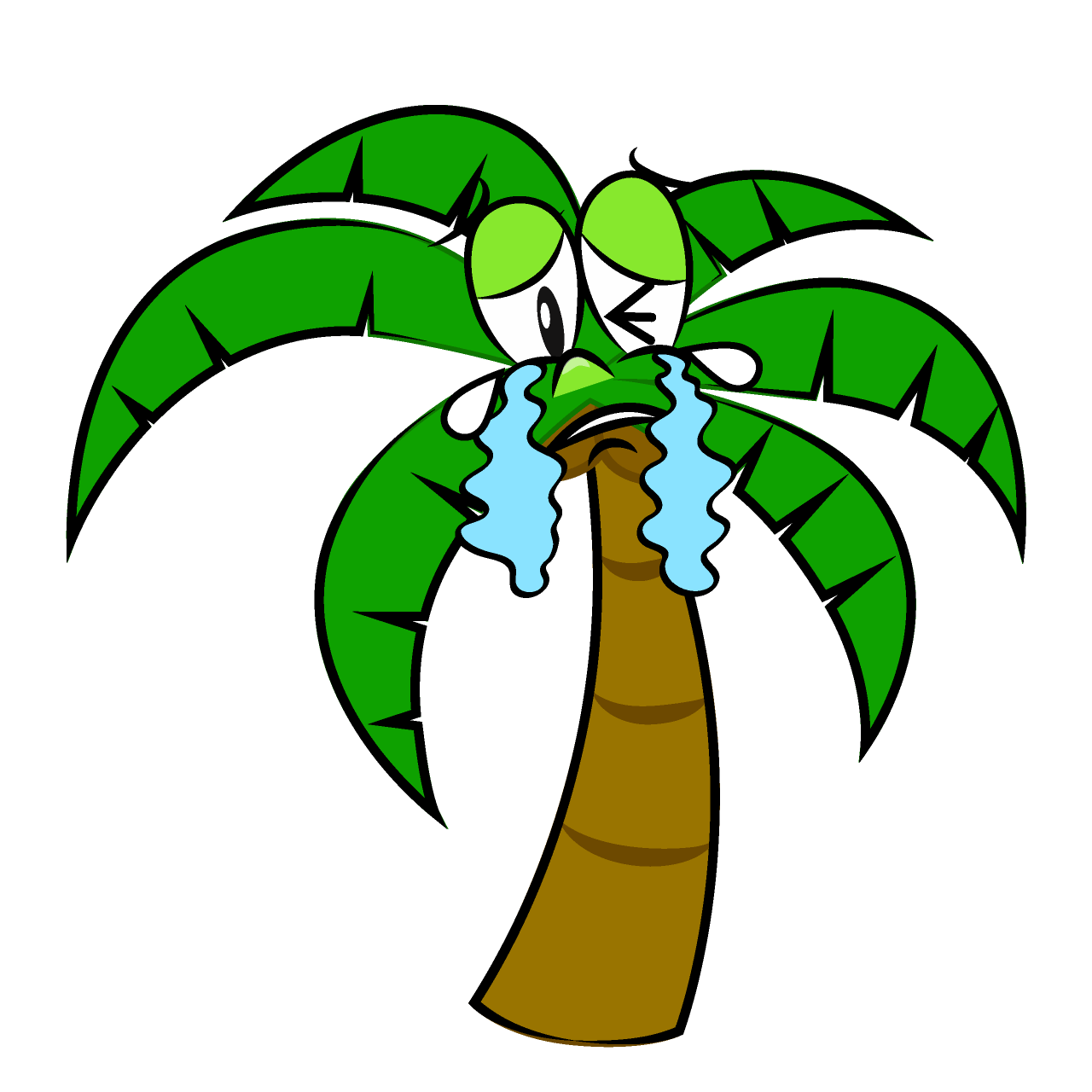 Palmera Llorando