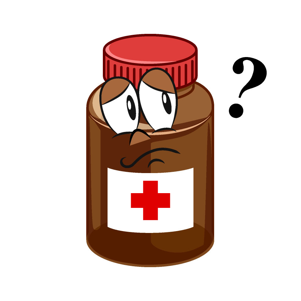 Thinking Medicine Bottle
