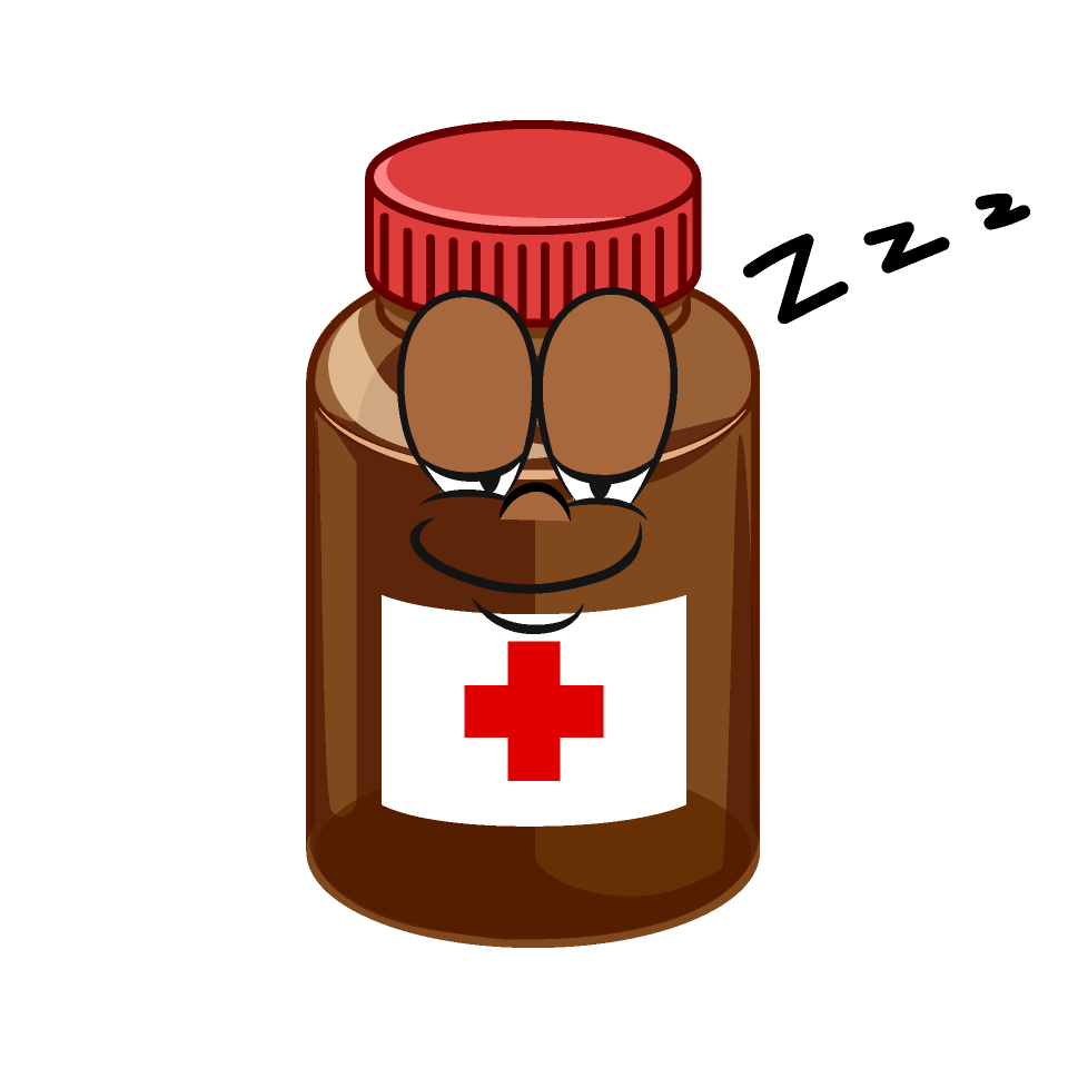 Sleeping Medicine Bottle