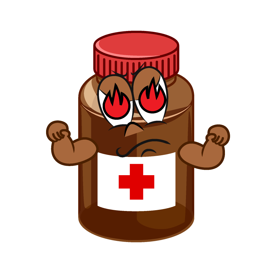 Enthusiasm Medicine Bottle