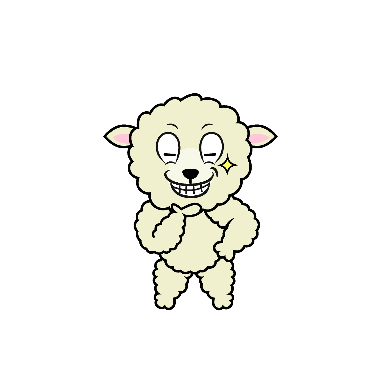Grinning Sheep