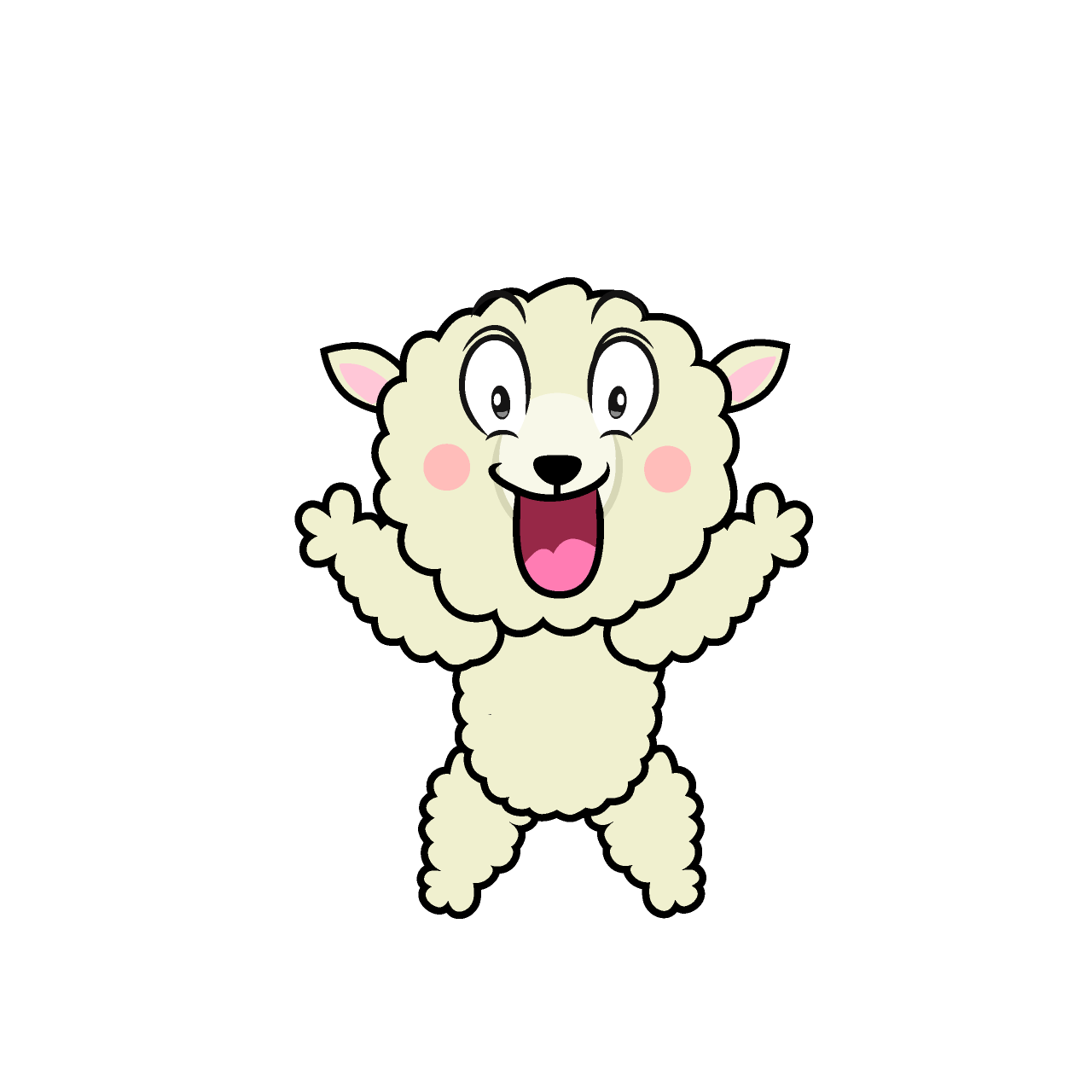 Surprised Sheep