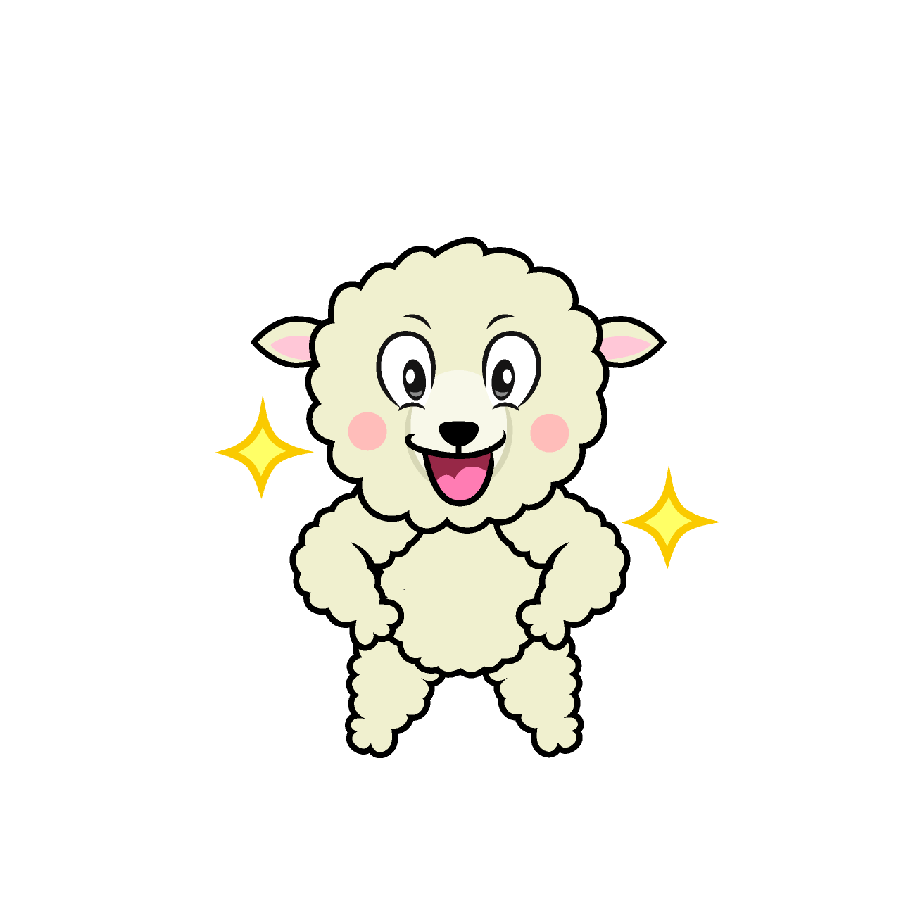 Glitter Sheep