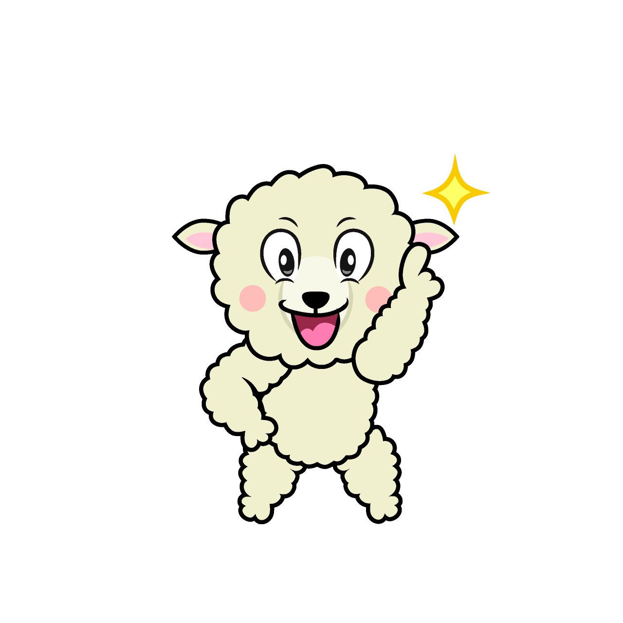 Posing Sheep