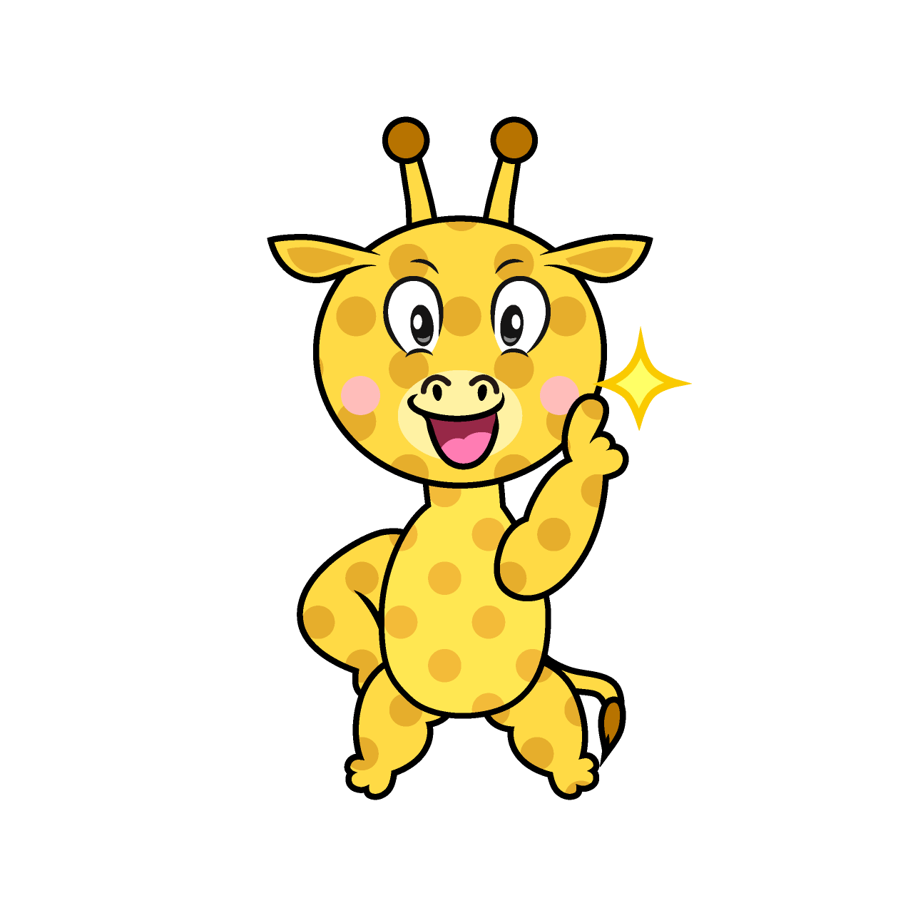 Posing Giraffe