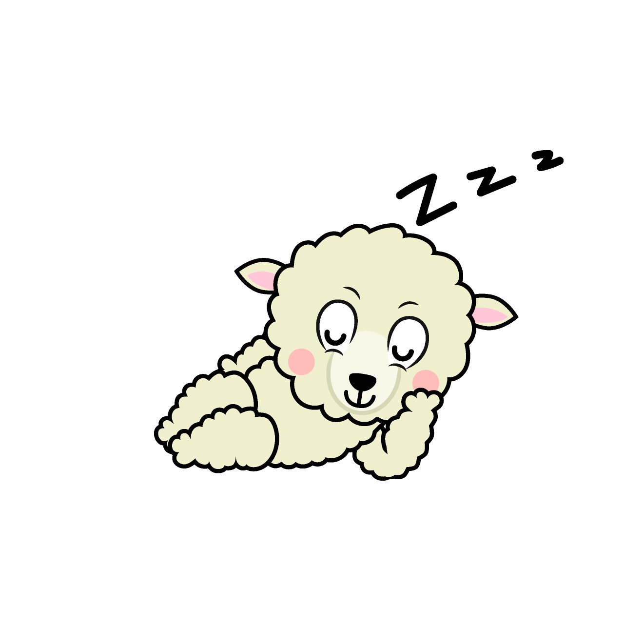 Sleeping Sheep