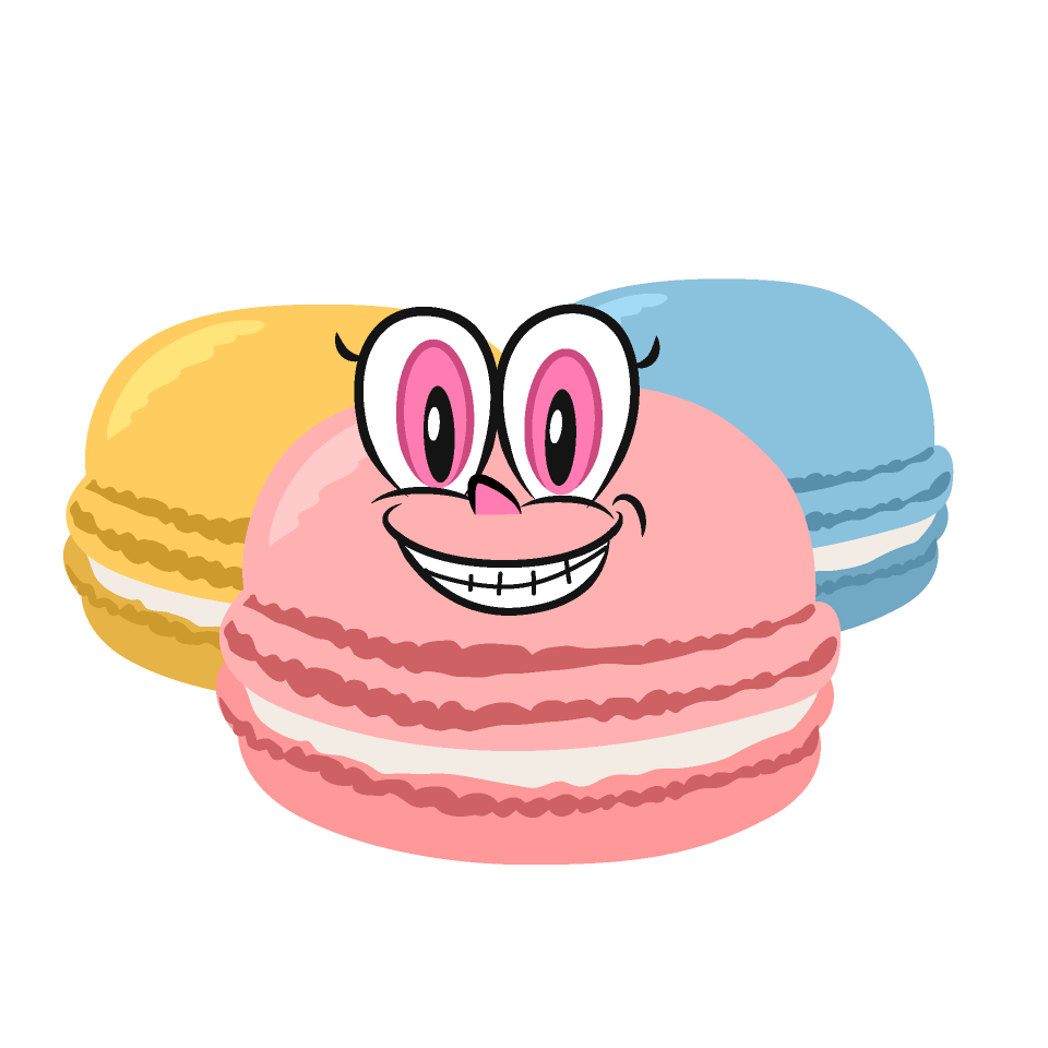 Grinning Macaroons