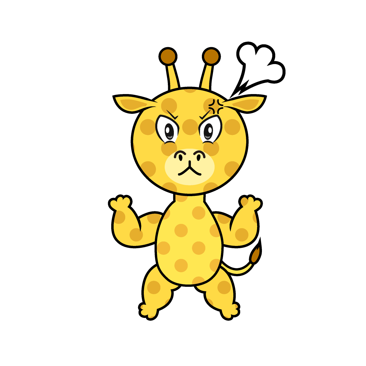 Angry Giraffe