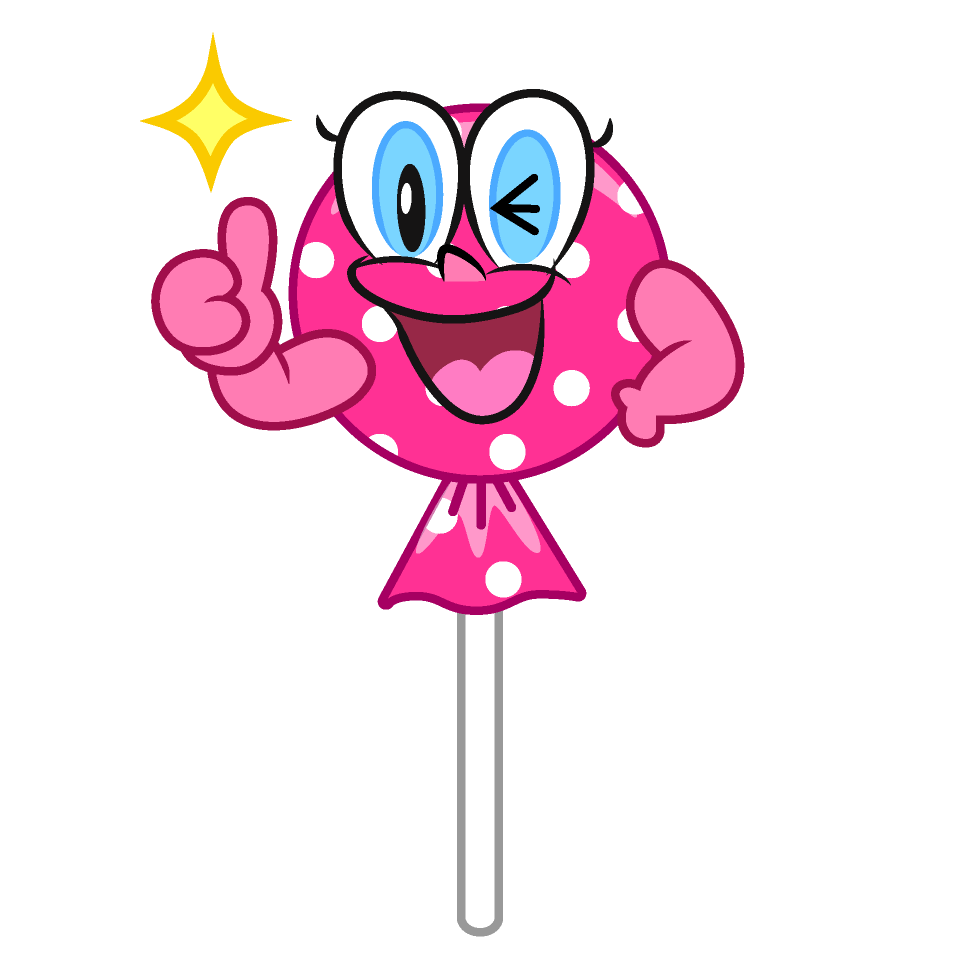 Thumbs up Candy Lollipop