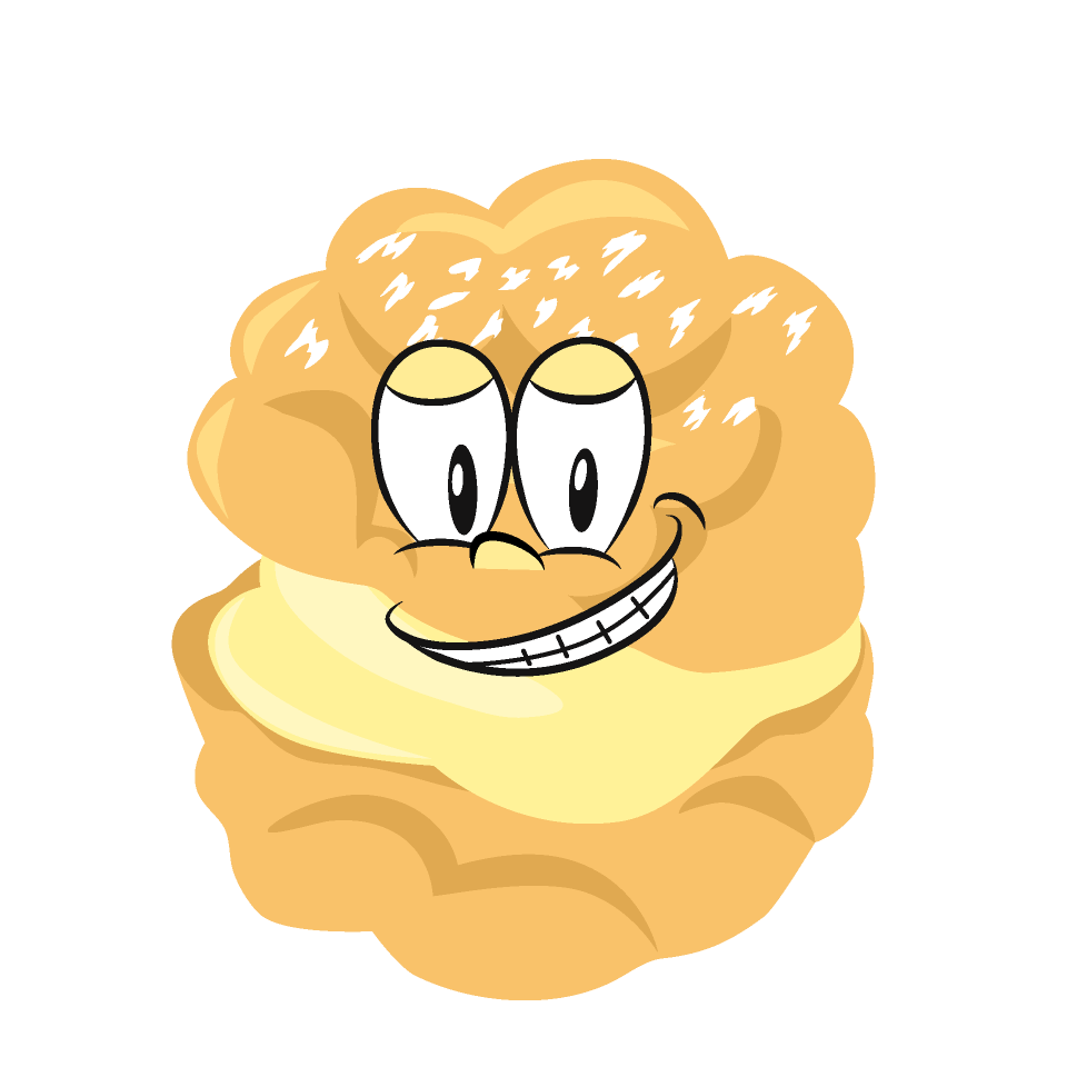 Grinning Cream Puff