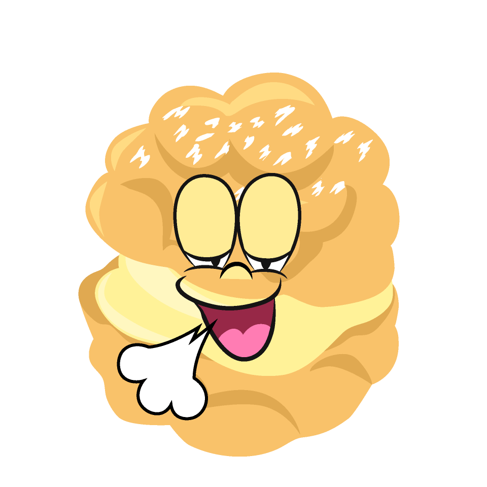 Relaxing Cream Puff