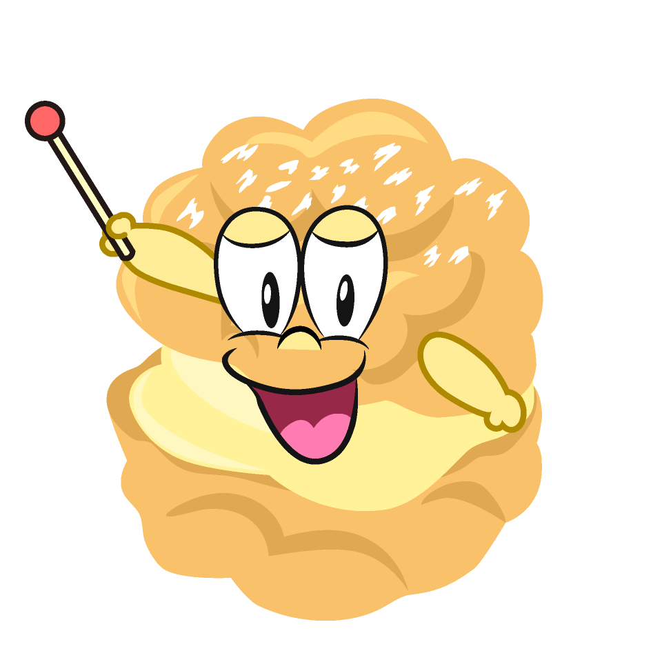Speaking Cream Puff