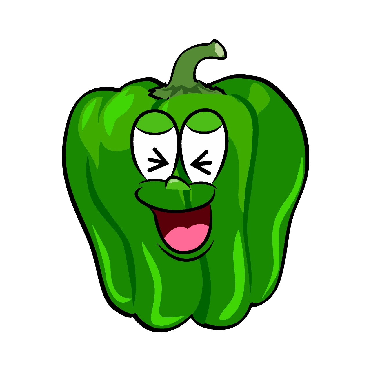 Laughing Green Pepper