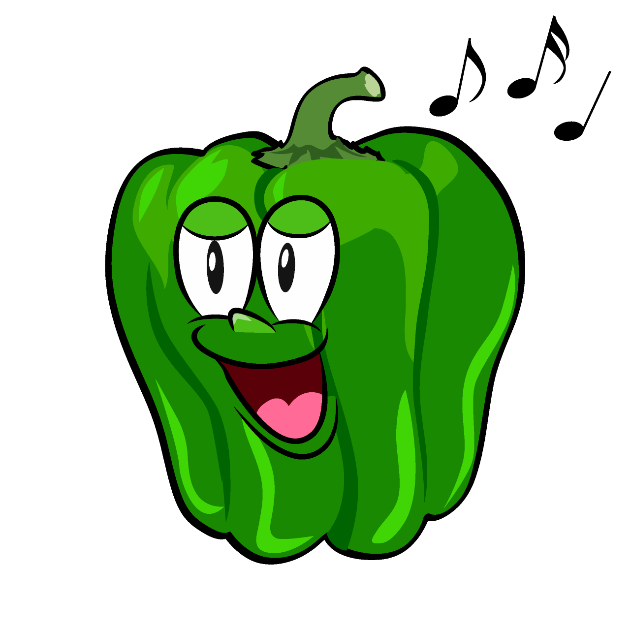 Singing Green Pepper