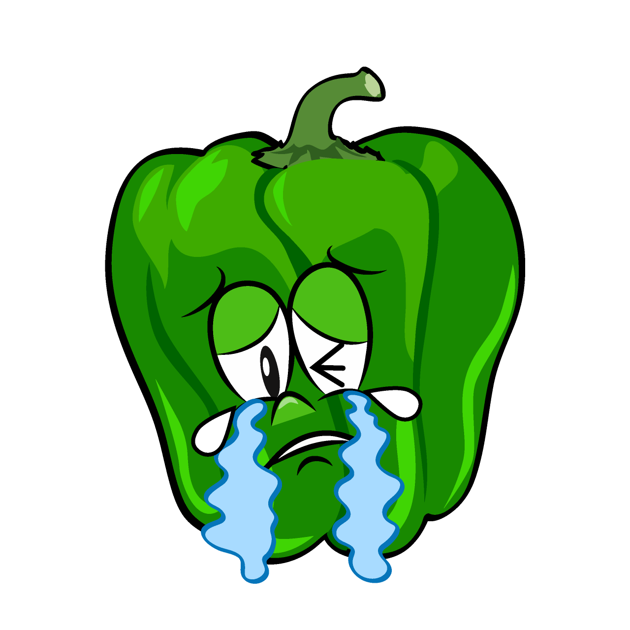 Crying Green Pepper