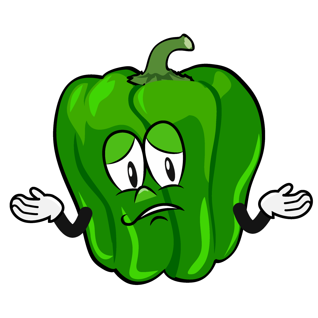 Troubled Green Pepper