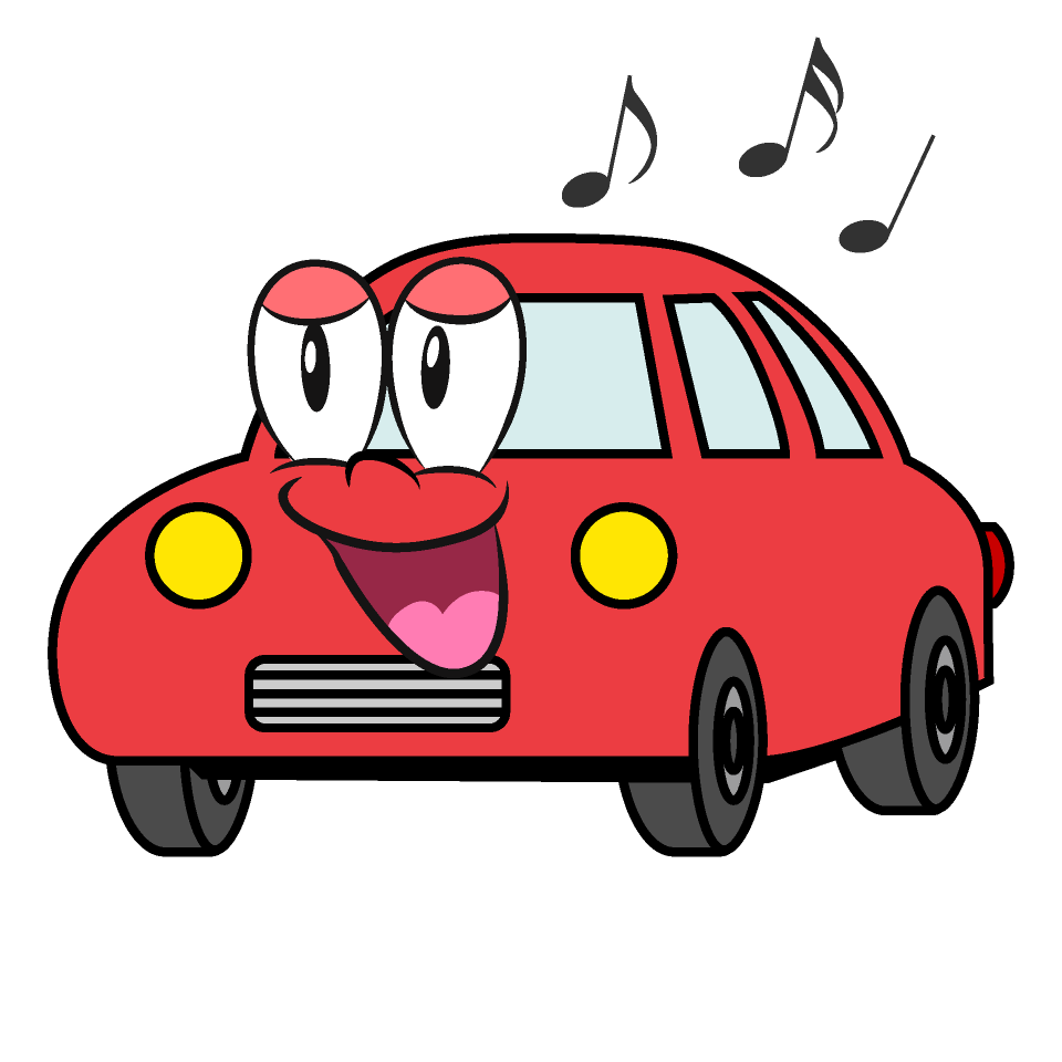Singing Red Car