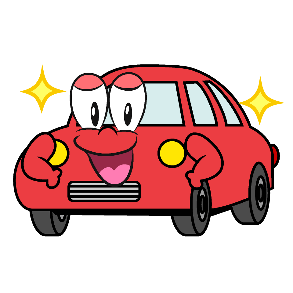 Glitter Red Car