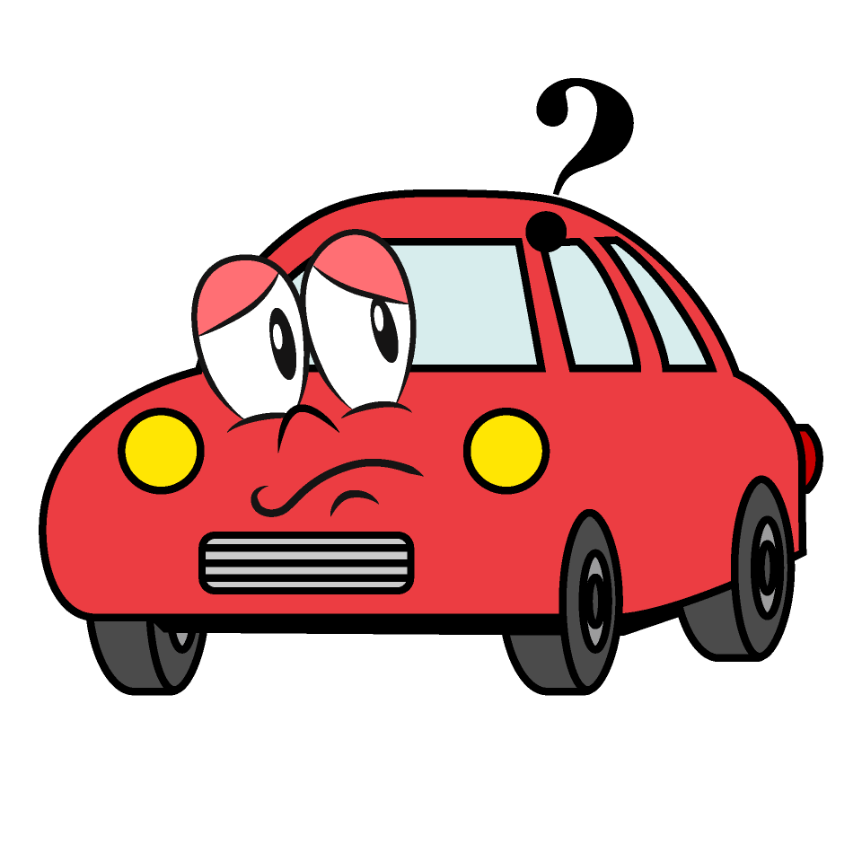 Thinking Red Car