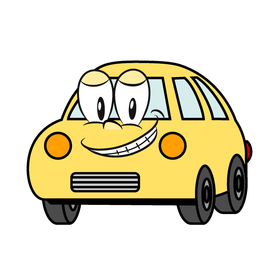 Grinning Small Car