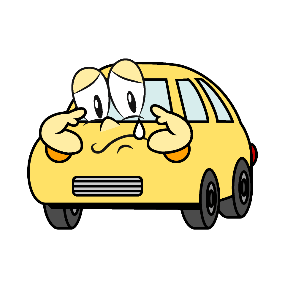 Sad Small Car