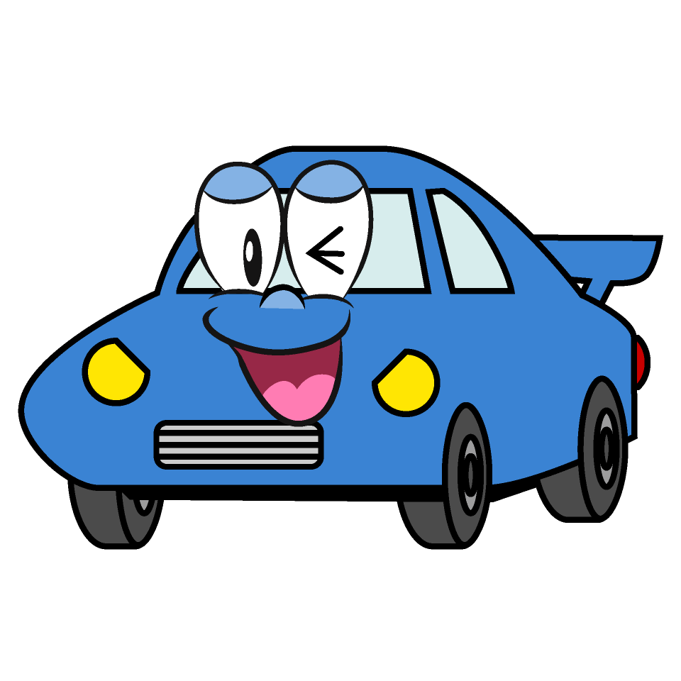 Laughing Sports Car