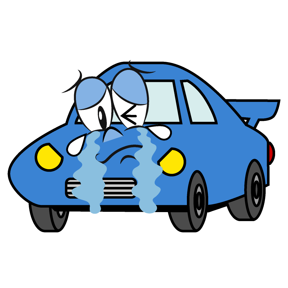 Crying Sports Car