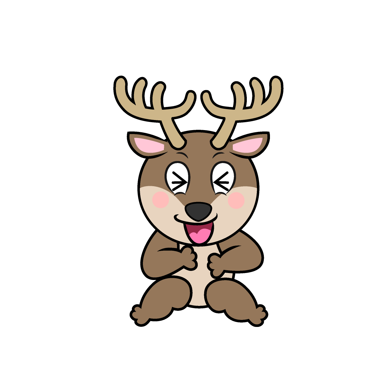 Laughing Reindeer