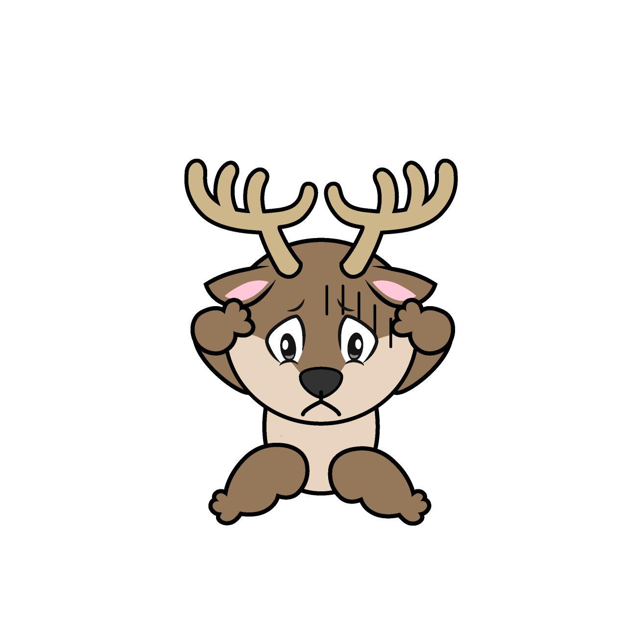 Depressed Reindeer