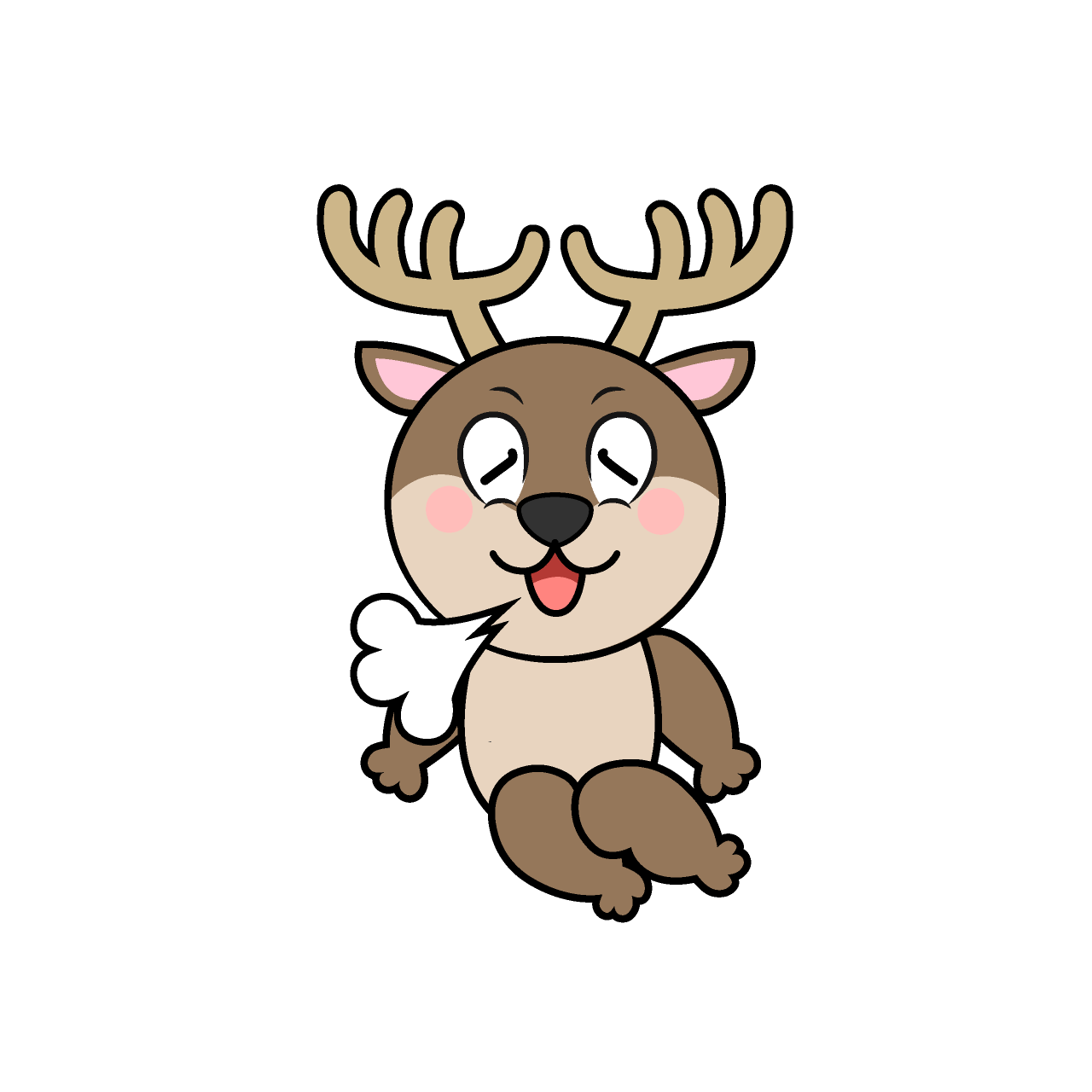 Relaxing Reindeer