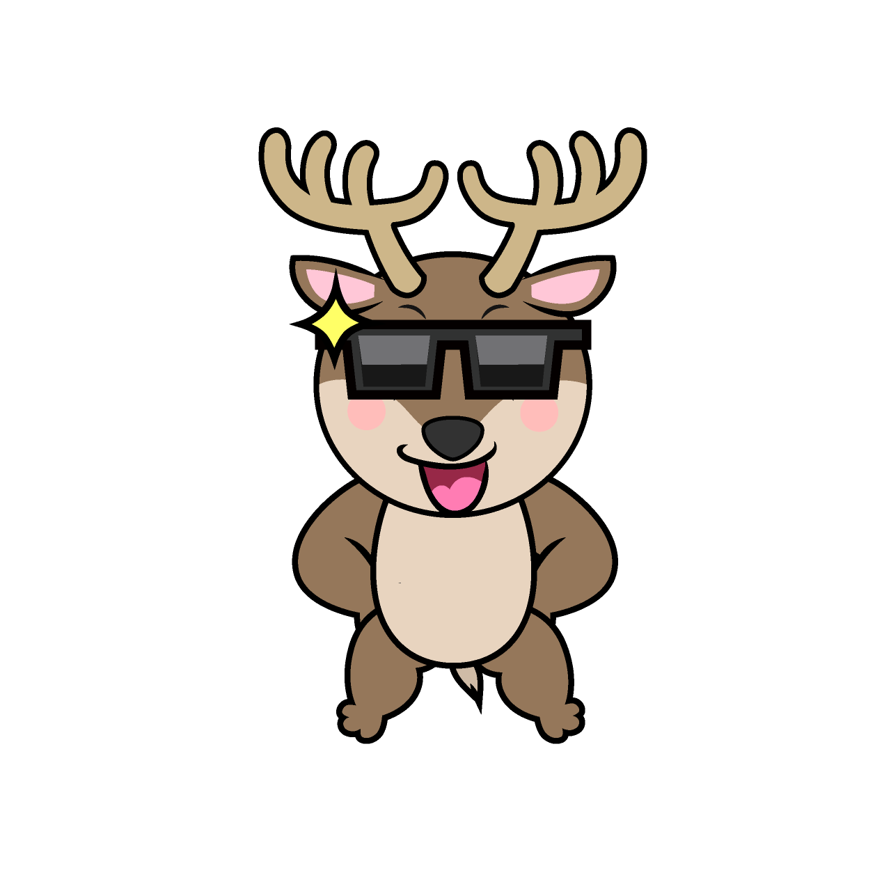 Cool Reindeer