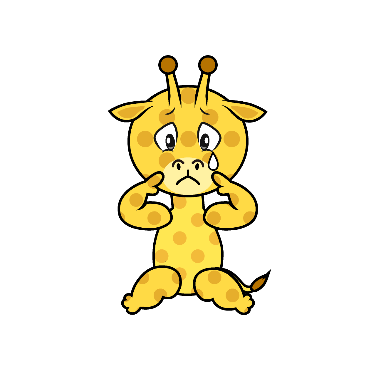 Sad Giraffe