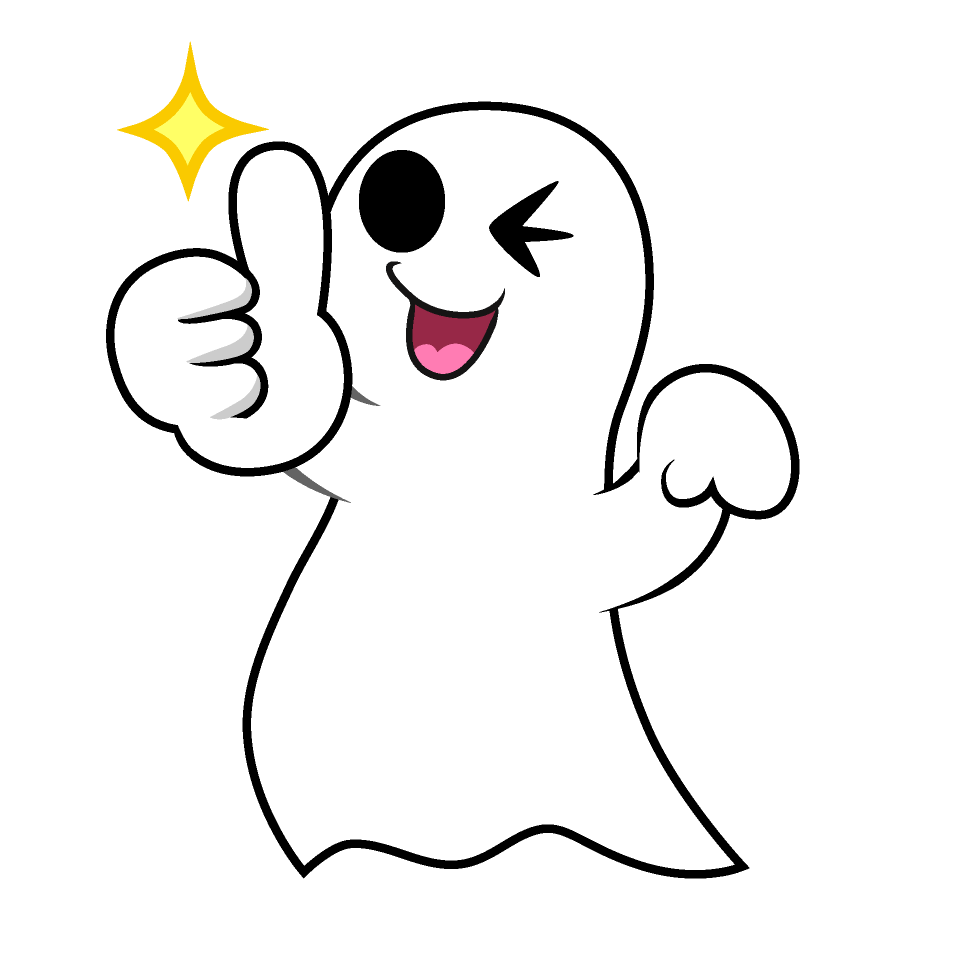 Thumbs up Ghost