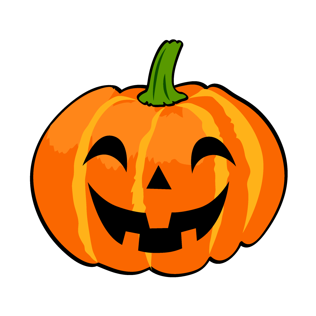 Smiling Halloween Pumpkin