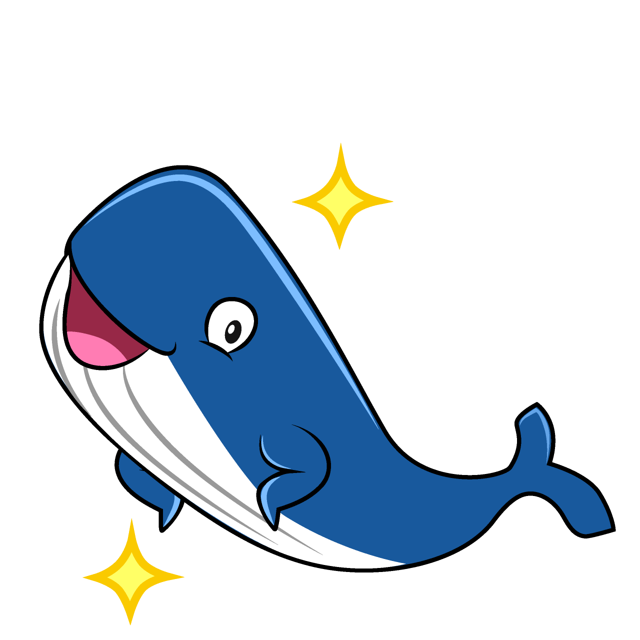 Glitter Whale