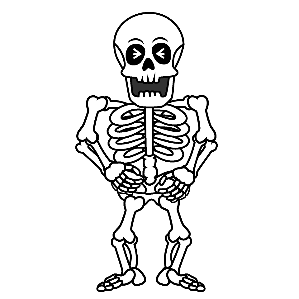 Laughing Skeleton