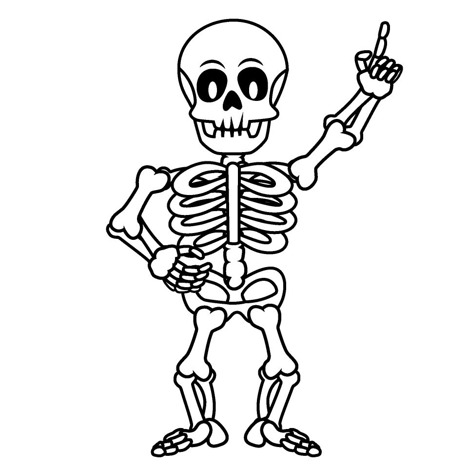 Posing Skeleton