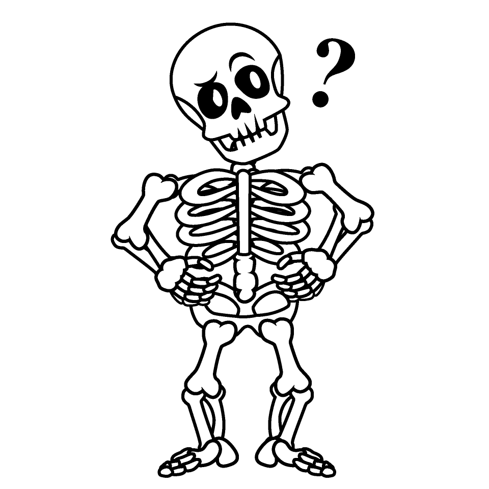 Thinking Skeleton