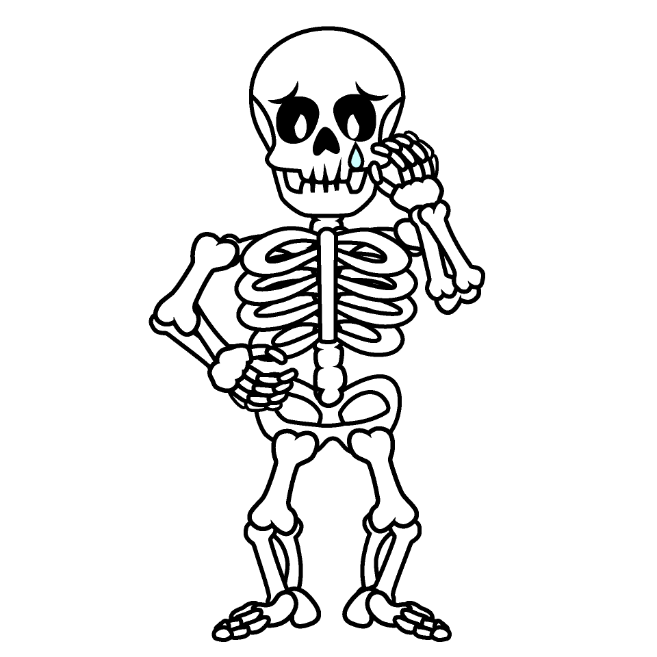 Sad Skeleton