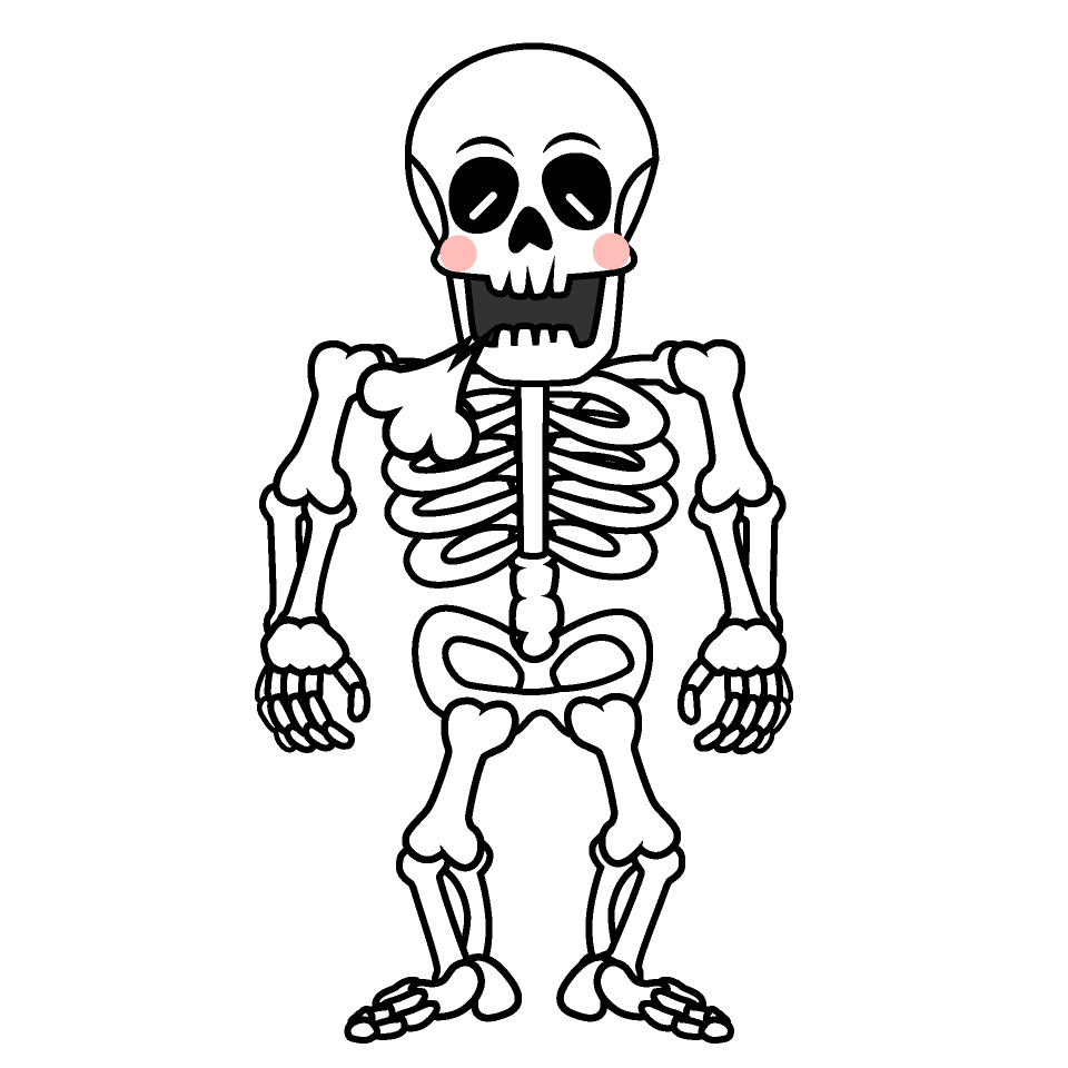 Relaxing Skeleton