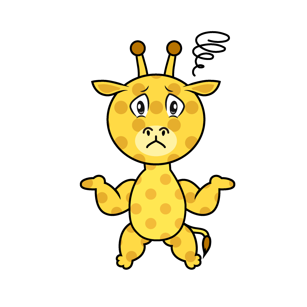 Troubled Giraffe